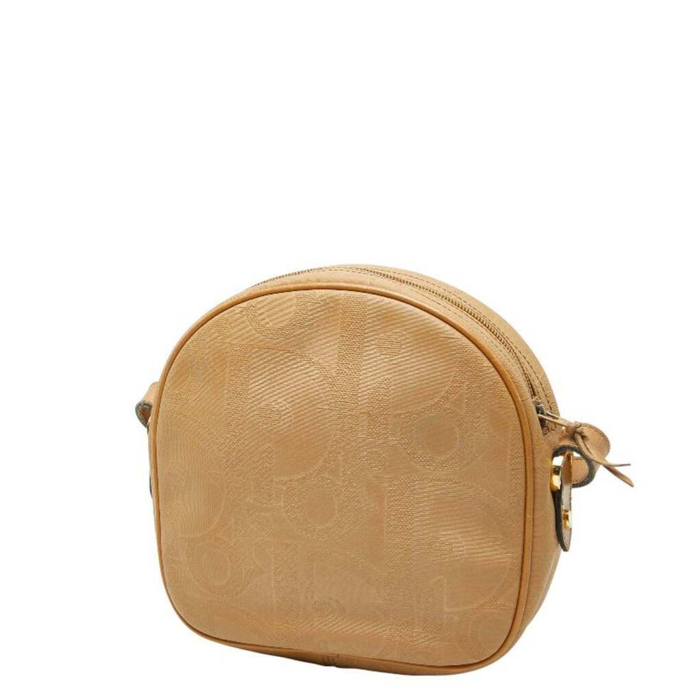 CHRISTIAN DIOR Brown Leather Trotter Shoulder Bag - Picture 2 of 9